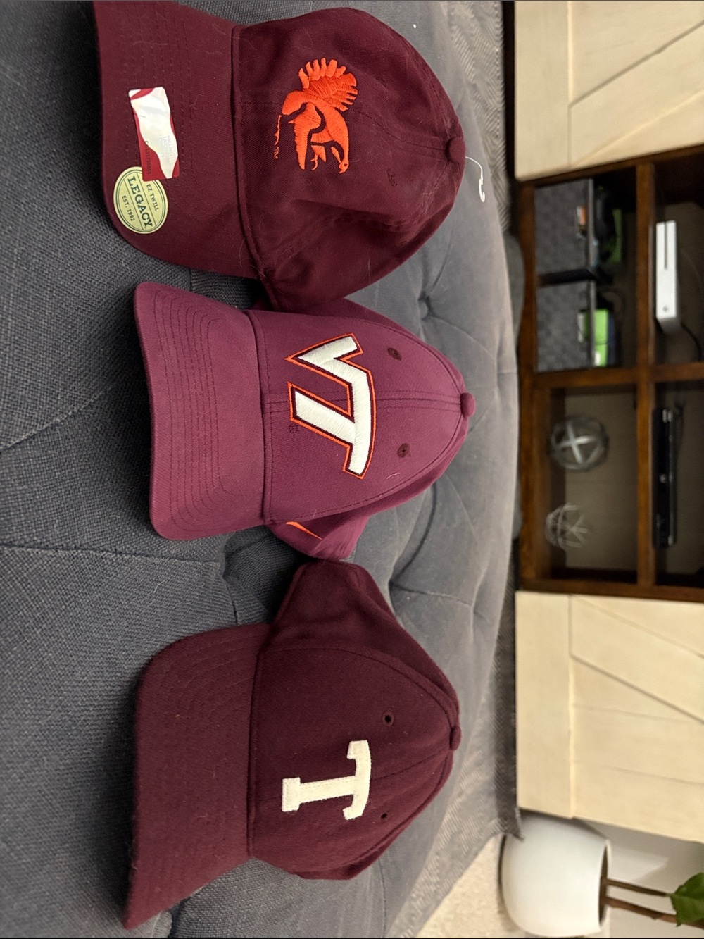 Virginia Tech Hokies Maroon Men's Baseball Cap - Classic Maroon Hat